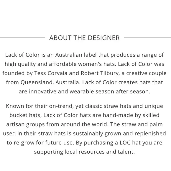 NEW Lack of Color Teak Zulu Fedora - Picture 9 of 10